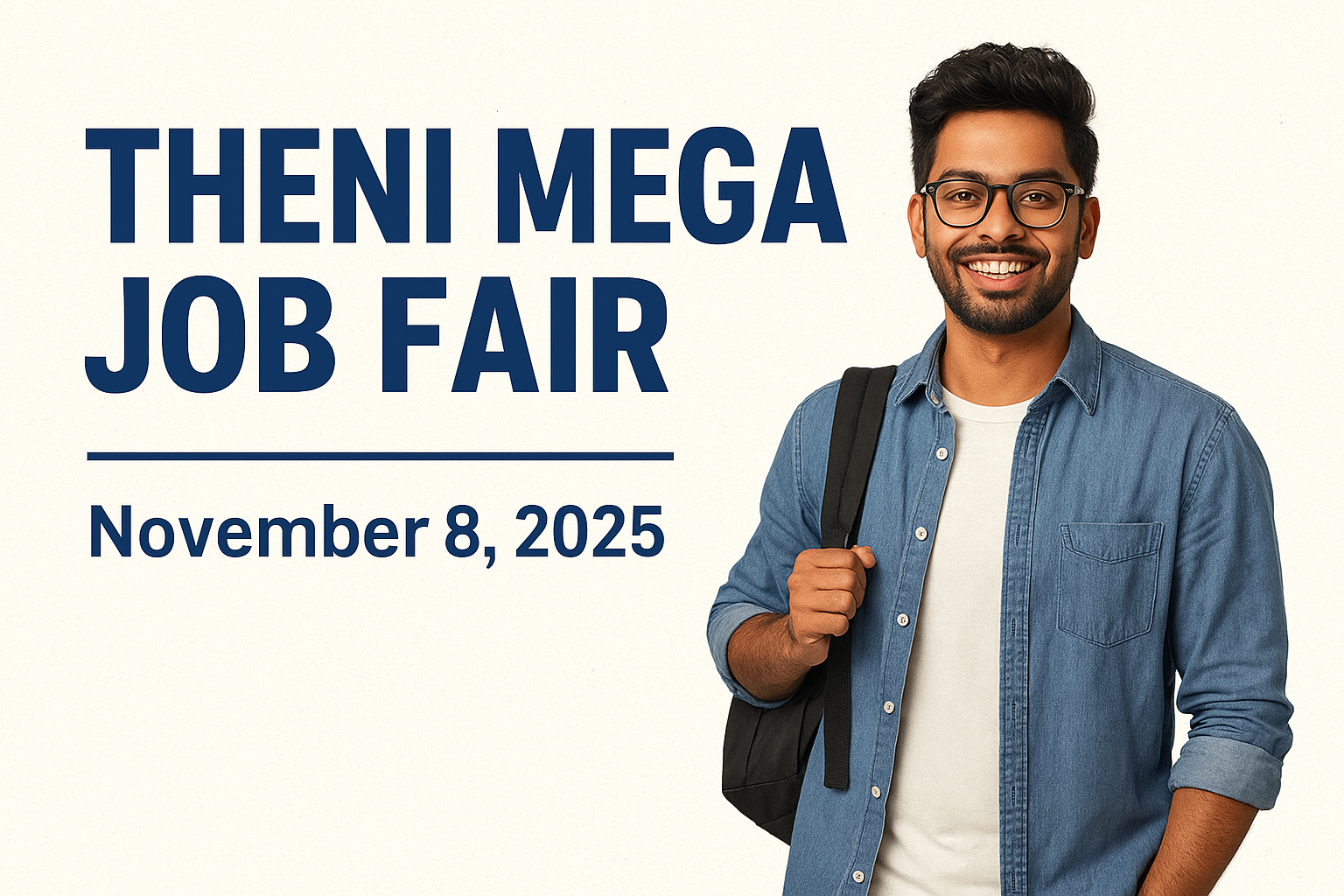 Theni Mega Job Fair 2025 | 8 Nov at Kammavar College