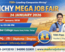 Trichy Mega Job Fair – January 2026 – One-Day Opportunity for Private Sector Jobs