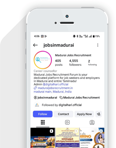 Madurai Jobs Recruitment