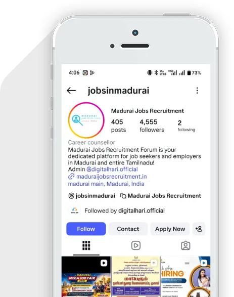 Madurai Jobs Recruitment
