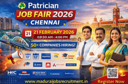 Patrician College Job Fair 2026 Chennai – Major Hiring Drive at Adyar on 21 February (50+ Companies Confirmed)