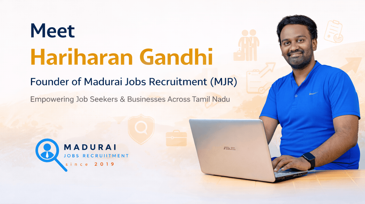 Hariharan Gandhi – Founder of Madurai Jobs Recruitment (MJR)