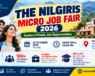 The Nilgiris Micro Job Fair 2026 banner for the recruitment event on 22 October at Government Arts College, Gudalur.